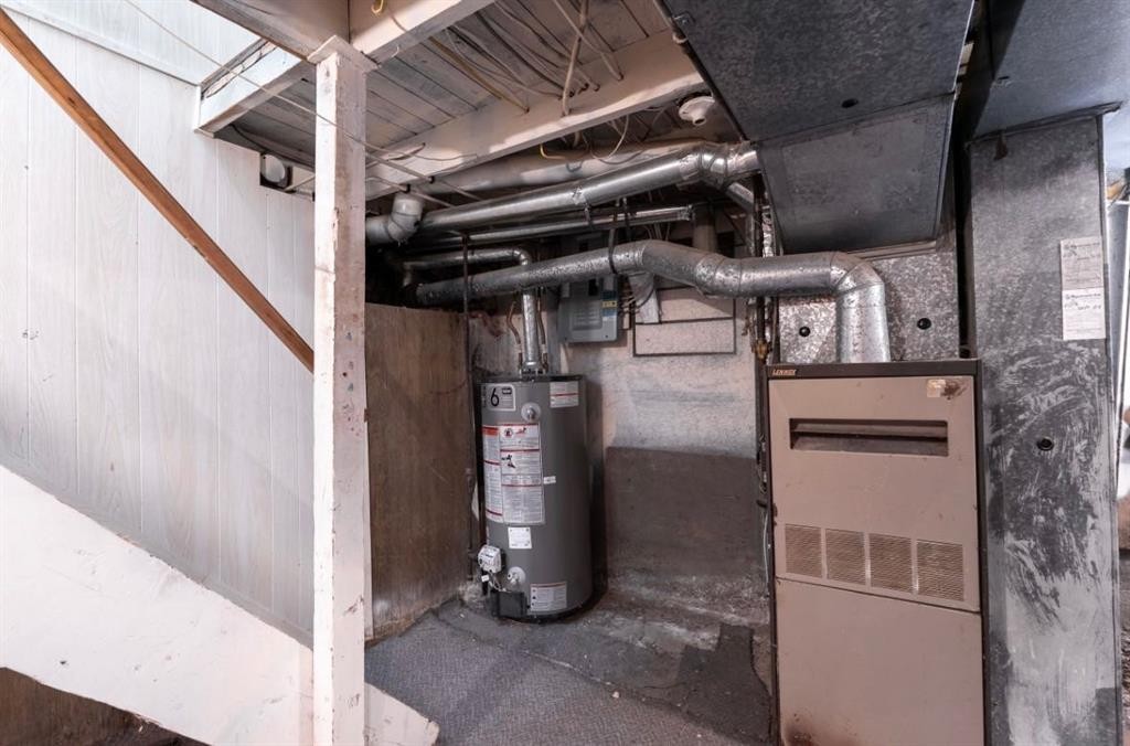 5124 52 Avenue South, Viking, AB - Indoor Photo Showing Basement