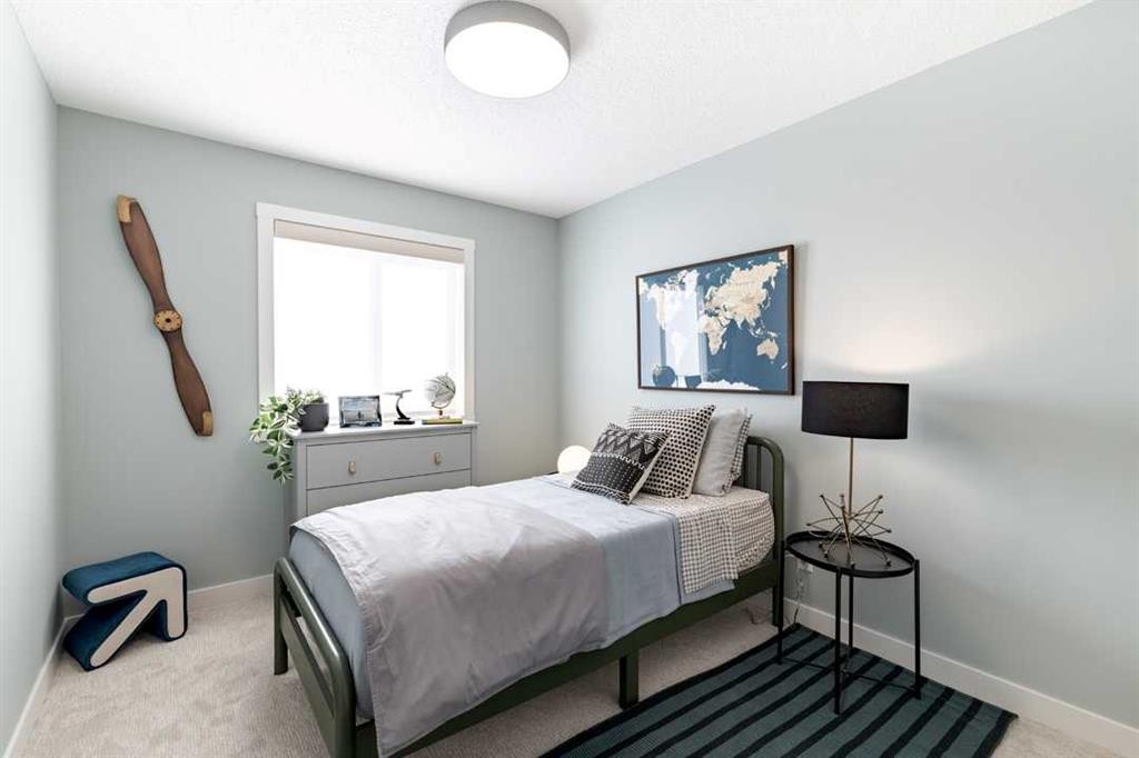 58 Drystone Way Nw, Calgary, AB - Indoor Photo Showing Bedroom