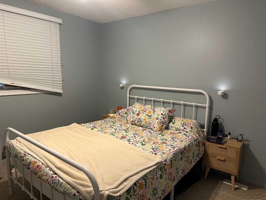 A & B-4923 53 Street, Rocky Mountain House, AB - Indoor Photo Showing Bedroom