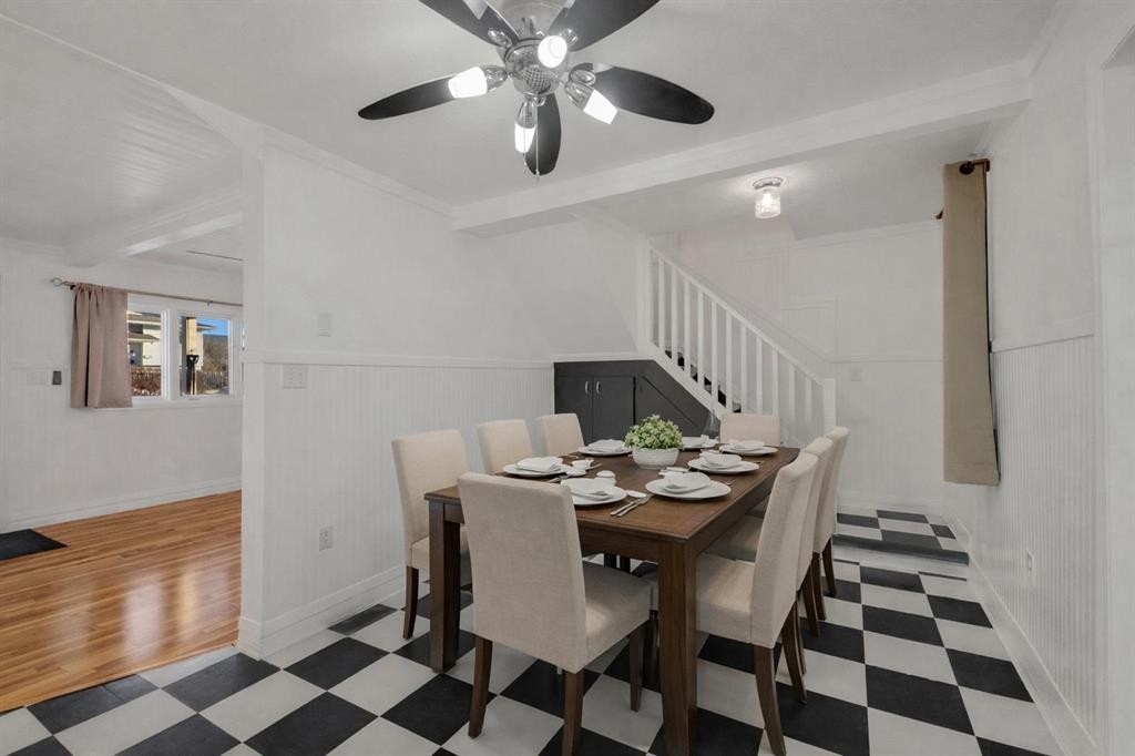 2014 24 Avenue, Delburne, AB - Indoor Photo Showing Dining Room