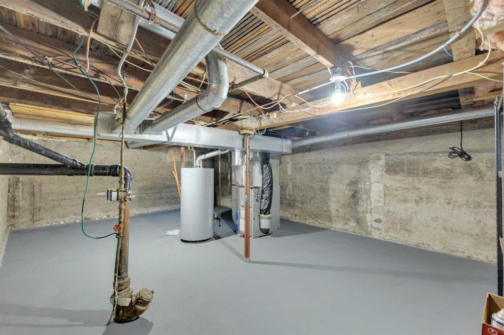 2014 24 Avenue, Delburne, AB - Indoor Photo Showing Basement