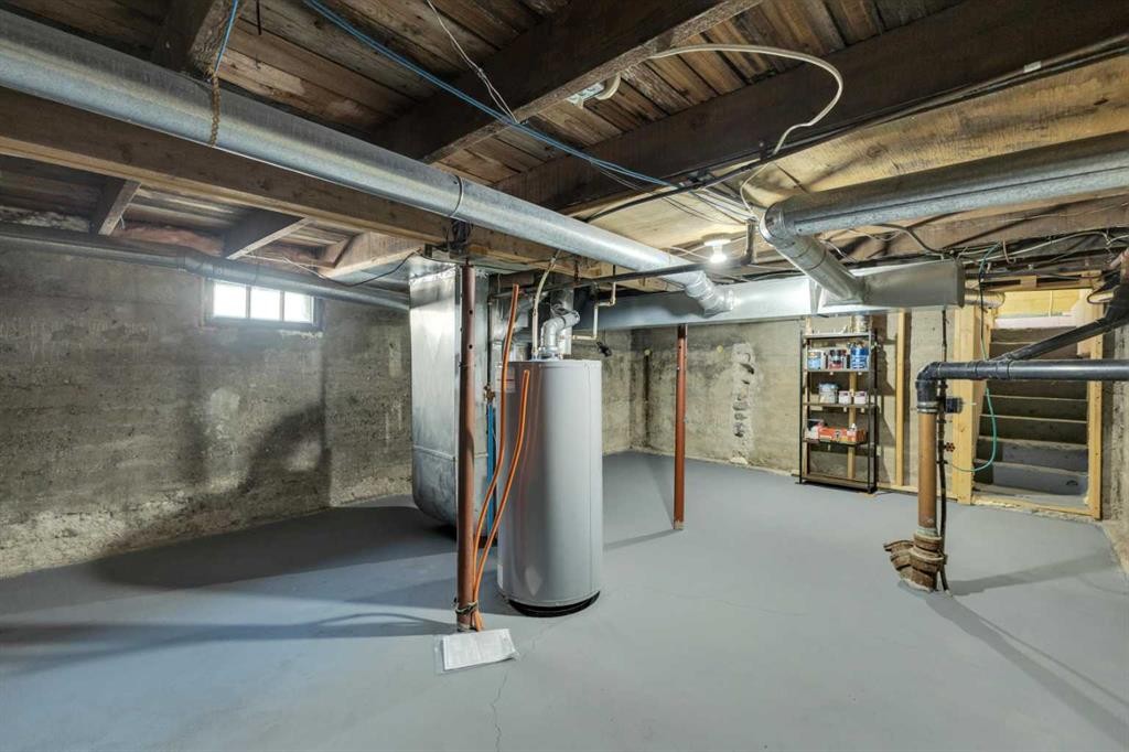 2014 24 Avenue, Delburne, AB - Indoor Photo Showing Basement