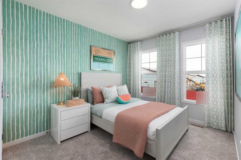 545 Bridgeport Street, Chestermere, AB - Indoor Photo Showing Bedroom