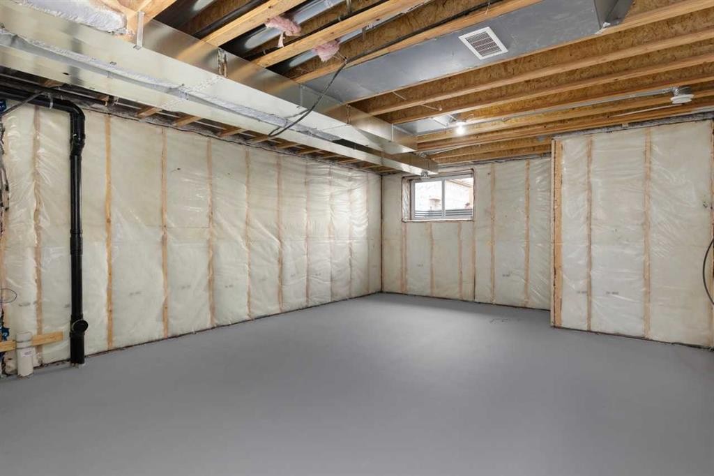545 Bridgeport Street, Chestermere, AB - Indoor Photo Showing Basement