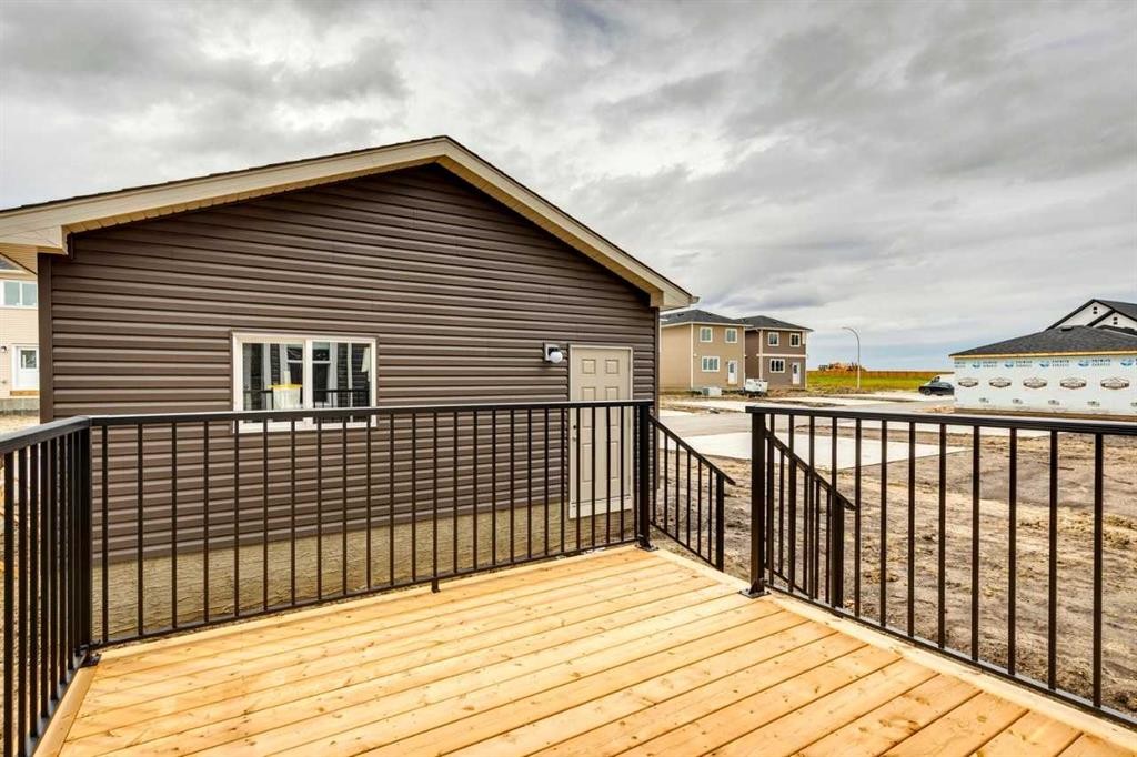 545 Bridgeport Street, Chestermere, AB - Outdoor With Deck Patio Veranda With Exterior