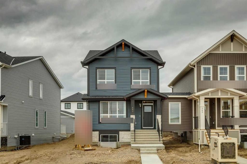 541 Bridgeport Street, Chestermere, AB - Outdoor With Facade
