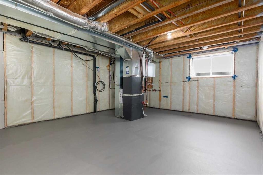 541 Bridgeport Street, Chestermere, AB - Indoor Photo Showing Basement