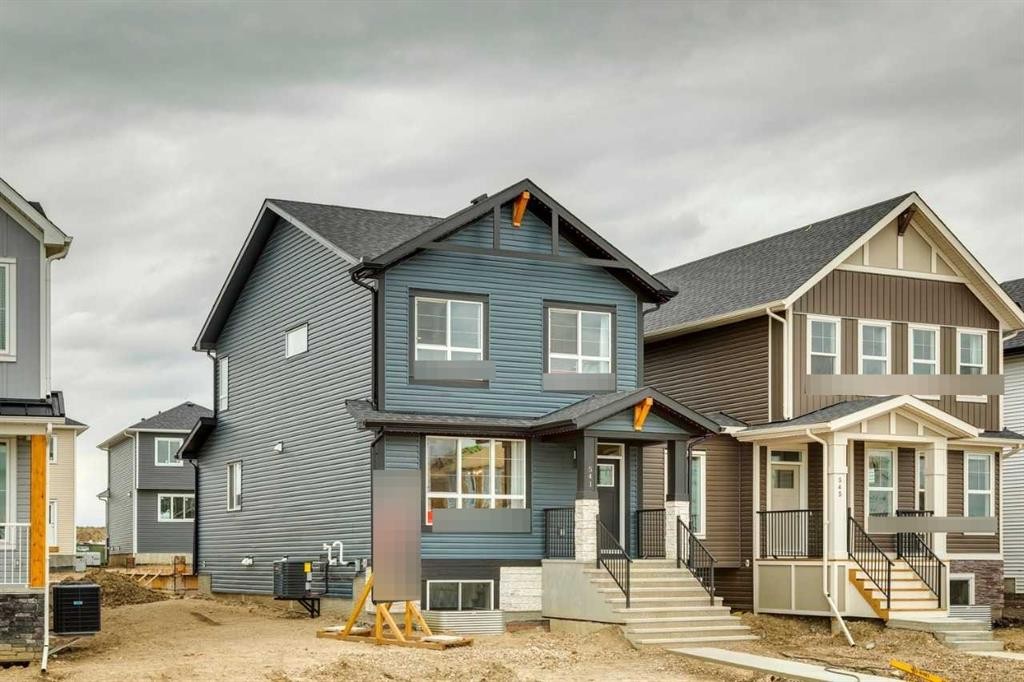 541 Bridgeport Street, Chestermere, AB - Outdoor With Facade