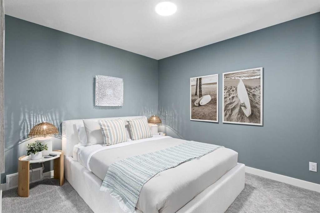207 Huxland Path, Calgary, AB - Indoor Photo Showing Bedroom