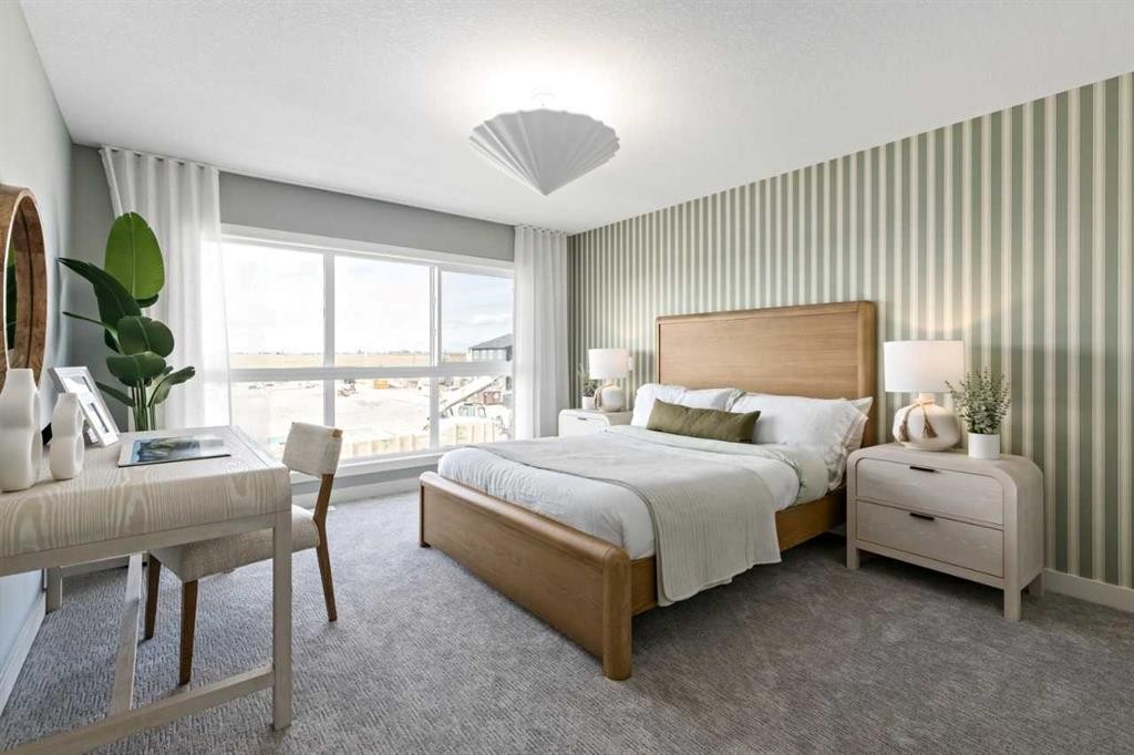 207 Huxland Path, Calgary, AB - Indoor Photo Showing Bedroom