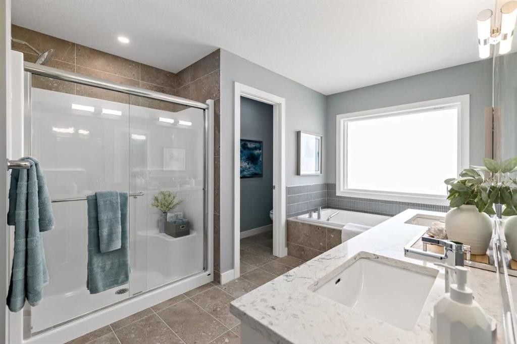 207 Huxland Path, Calgary, AB - Indoor Photo Showing Bathroom
