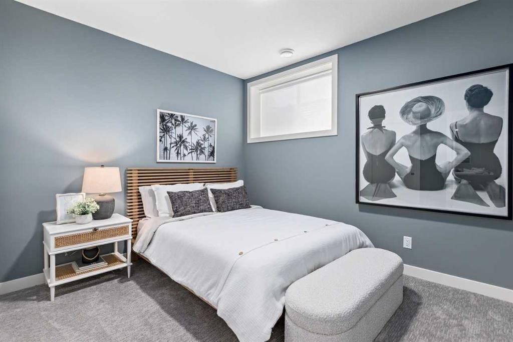 207 Huxland Path, Calgary, AB - Indoor Photo Showing Bedroom