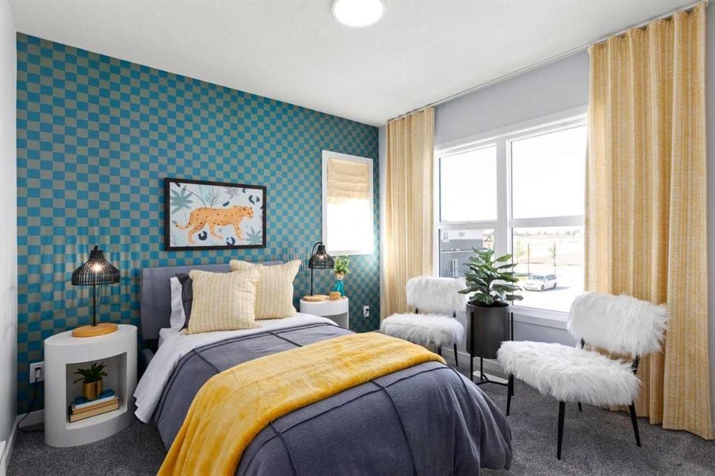 139 Huxland Road Ne, Calgary, AB - Indoor Photo Showing Bedroom