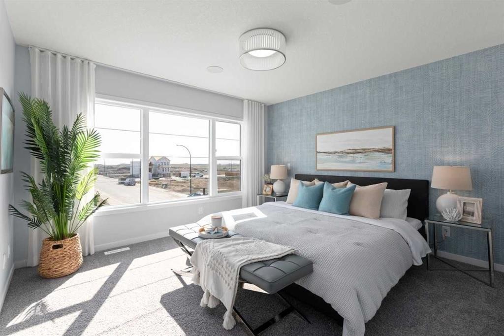 139 Huxland Road Ne, Calgary, AB - Indoor Photo Showing Bedroom