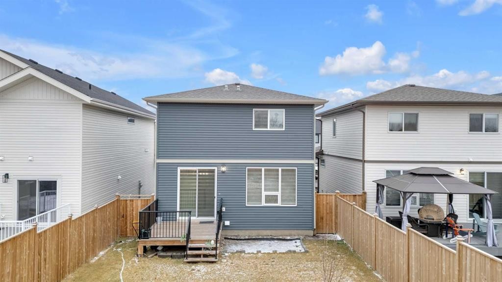 119 Crestview Boulevard, Sylvan Lake, AB - Outdoor With Deck Patio Veranda With Exterior