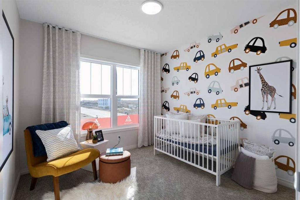 135 Huxland Road Ne, Calgary, AB - Indoor Photo Showing Bedroom