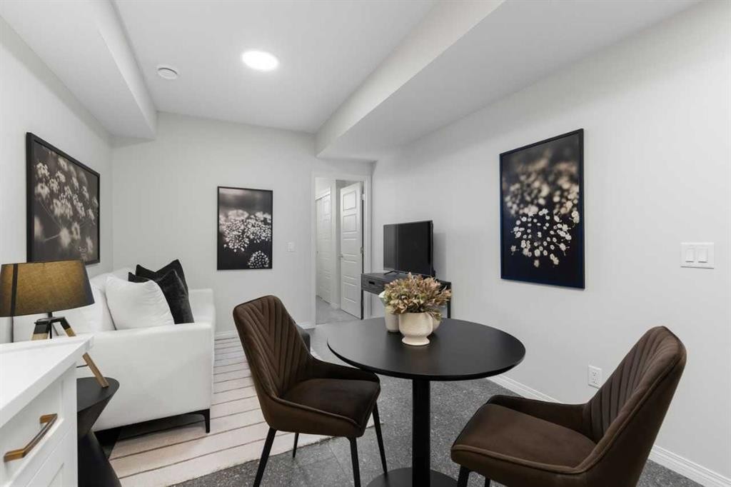 135 Huxland Road Ne, Calgary, AB - Indoor Photo Showing Dining Room