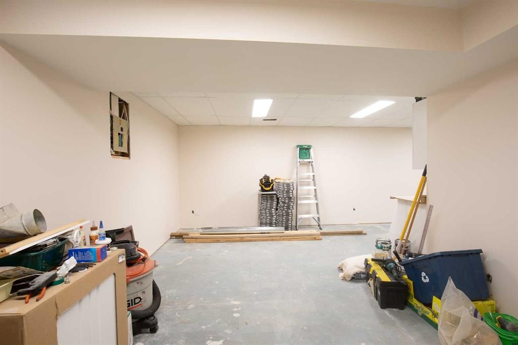 99 Dawson Street, Red Deer, AB - Indoor Photo Showing Basement