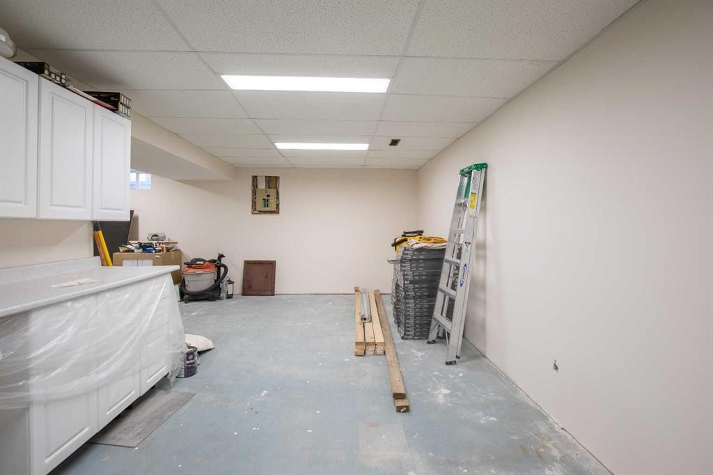 99 Dawson Street, Red Deer, AB - Indoor Photo Showing Basement