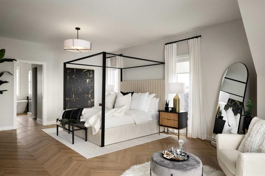 248 Verbena Common Sw, Calgary, AB - Indoor Photo Showing Living Room