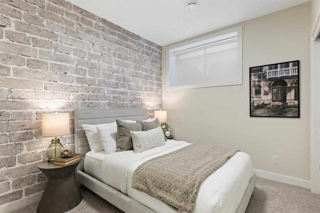 203 Huxland Path Ne, Calgary, AB - Indoor Photo Showing Bedroom