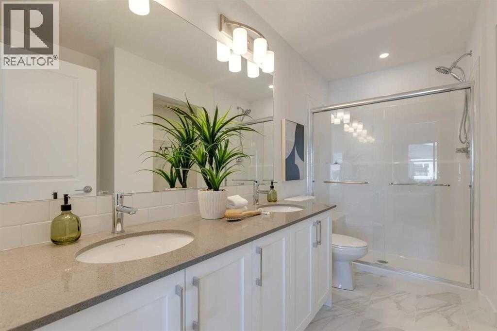 438-65 Belvedere Pointe Se, Calgary, AB - Indoor Photo Showing Bathroom