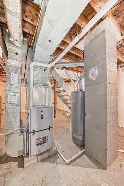 168 Tamarac Boulevard, Springbrook, AB - Indoor Photo Showing Basement