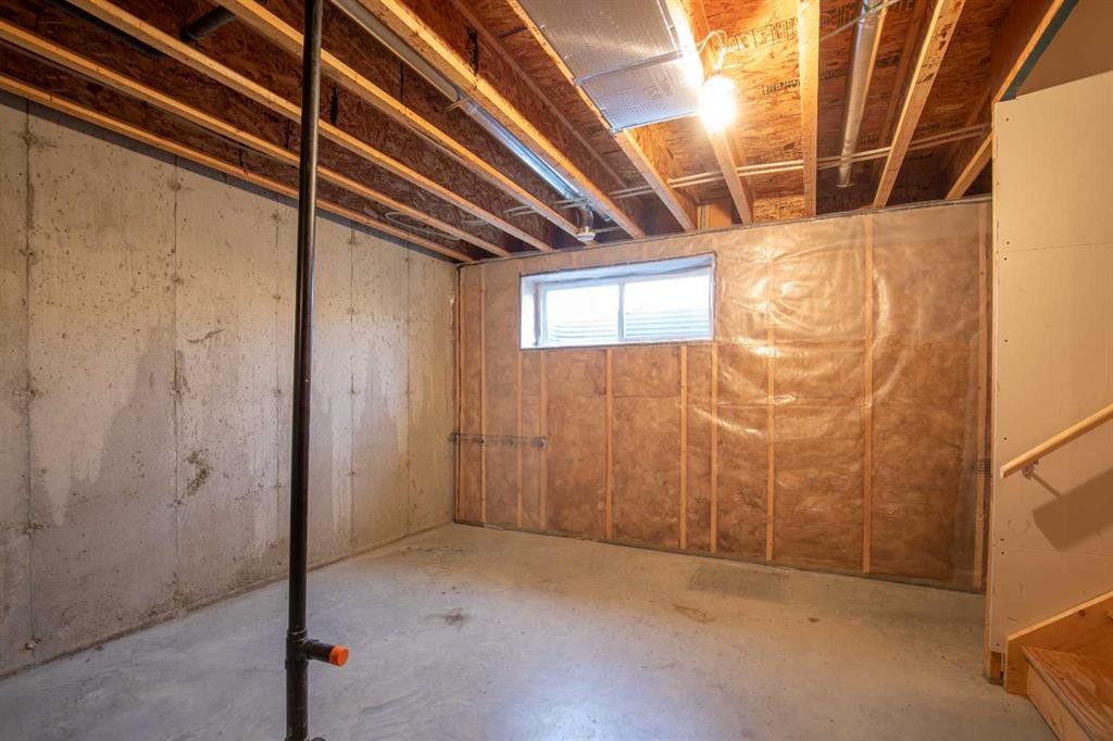 13 Crimson Court, Blackfalds, AB - Indoor Photo Showing Basement