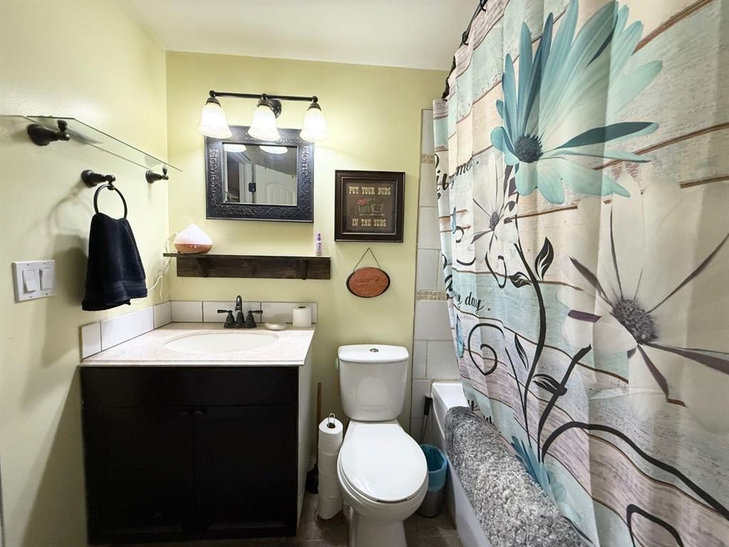 5922 Spruce Park Crescent, Stettler, AB - Indoor Photo Showing Bathroom