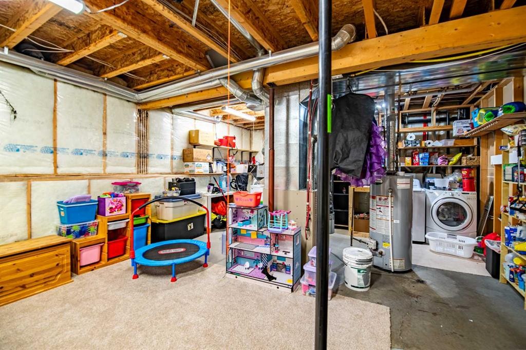 27 Jacobs Close, Red Deer, AB - Indoor Photo Showing Basement