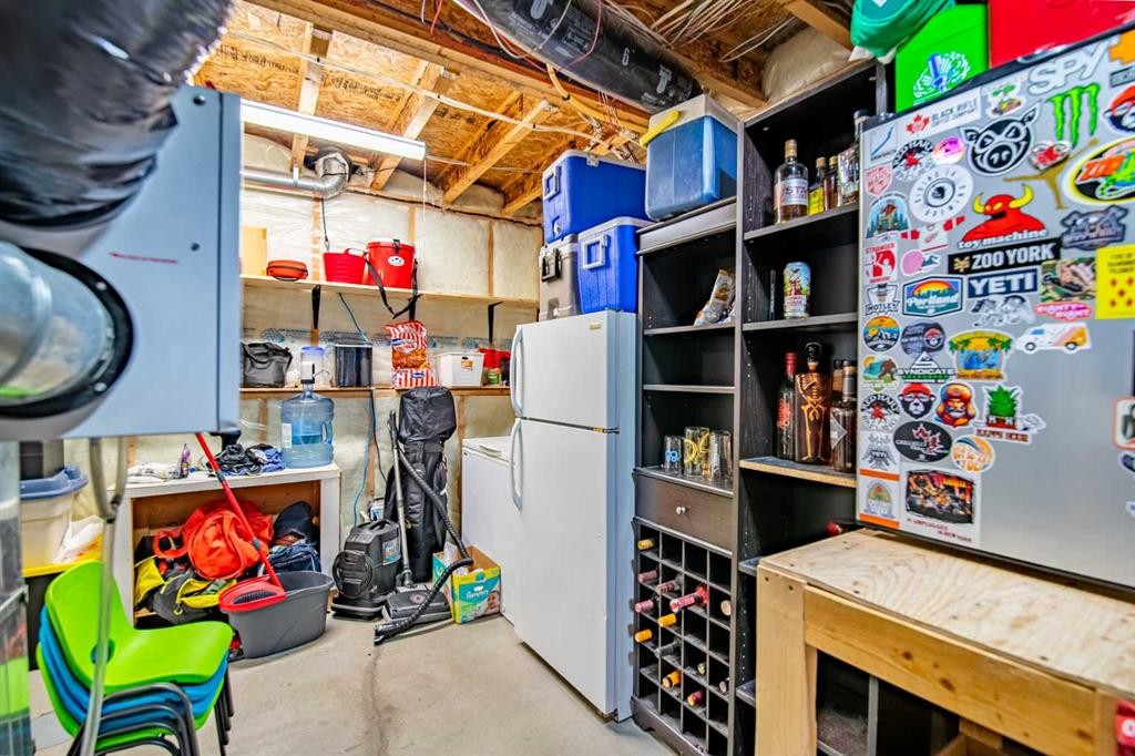 27 Jacobs Close, Red Deer, AB - Indoor Photo Showing Basement