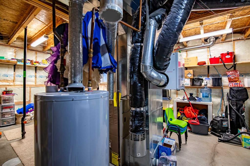 27 Jacobs Close, Red Deer, AB - Indoor Photo Showing Basement