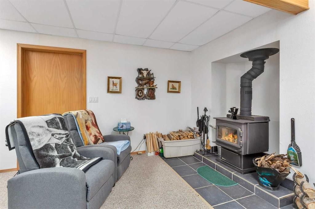 5233 45 Avenue, Rimbey, AB - Indoor With Fireplace