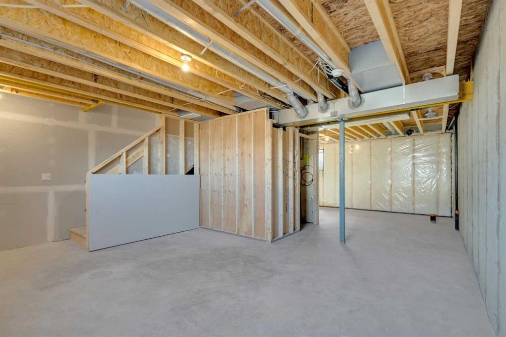 10 Anna Close, Blackfalds, AB - Indoor Photo Showing Basement