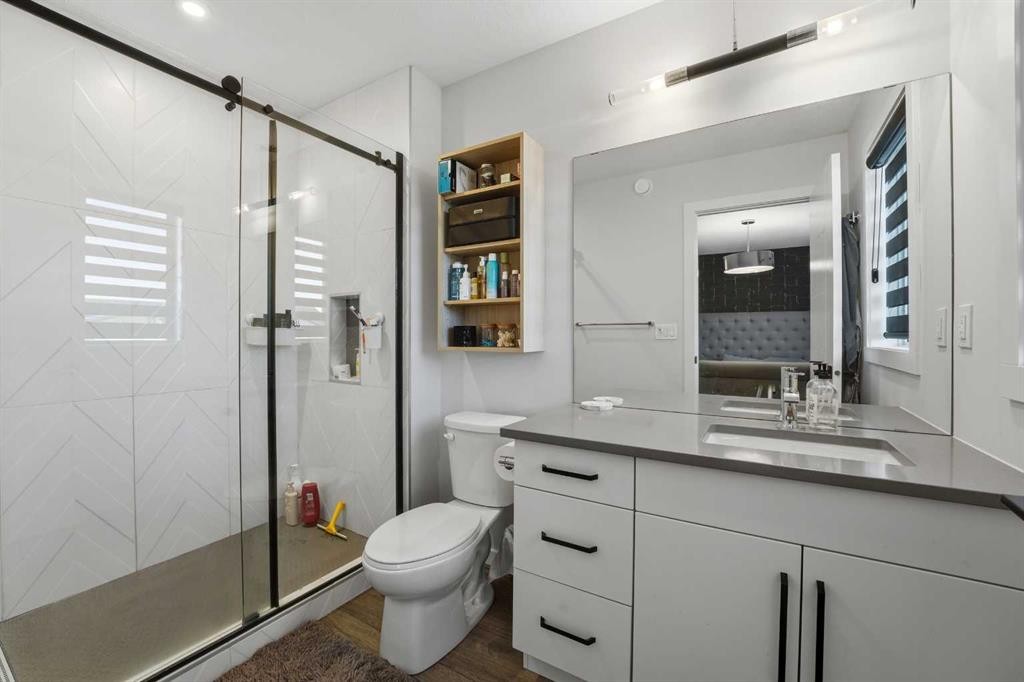 51 Lake Street, Rural Red Deer County, AB - Indoor Photo Showing Bathroom