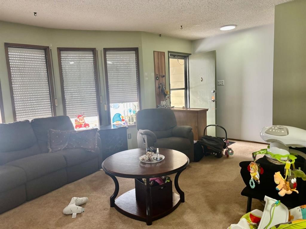 5106 54 Avenue, Camrose, AB - Indoor Photo Showing Living Room