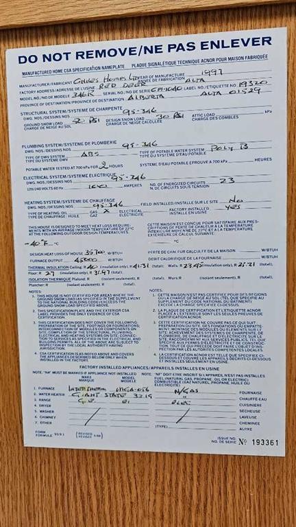 4467 Park Crescent, Coronation, AB - Other