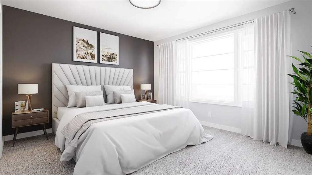 130 Bridgeport Circle, Chestermere, AB - Indoor Photo Showing Bedroom