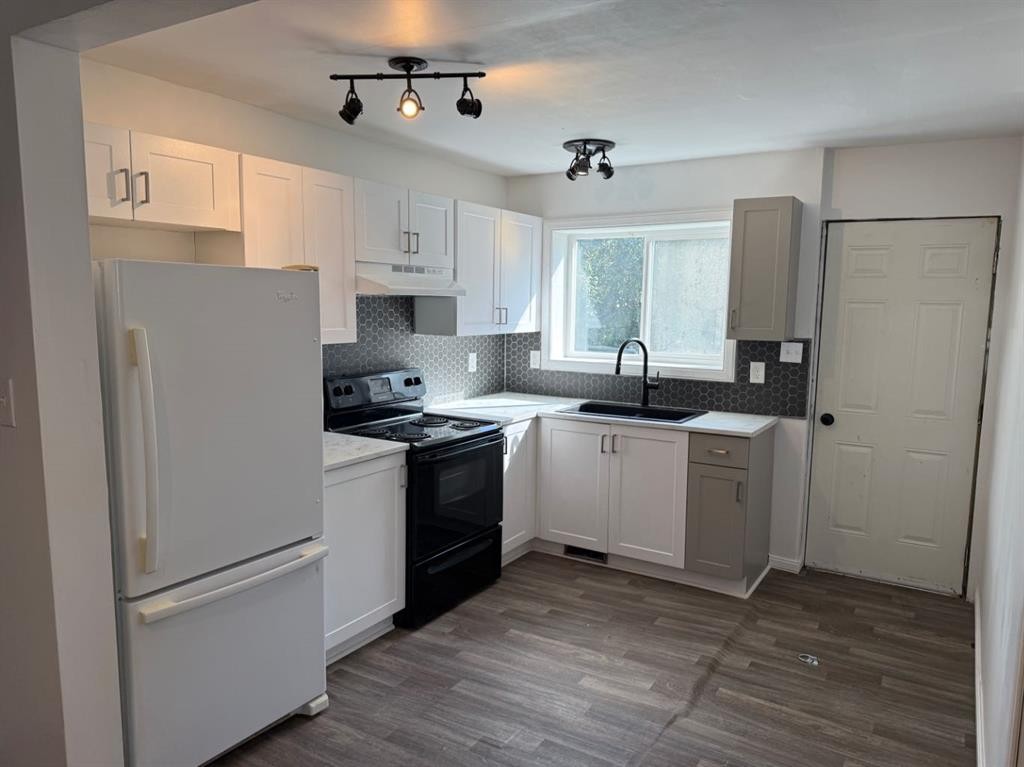 4828 51 Street, Mirror, AB - Indoor Photo Showing Kitchen
