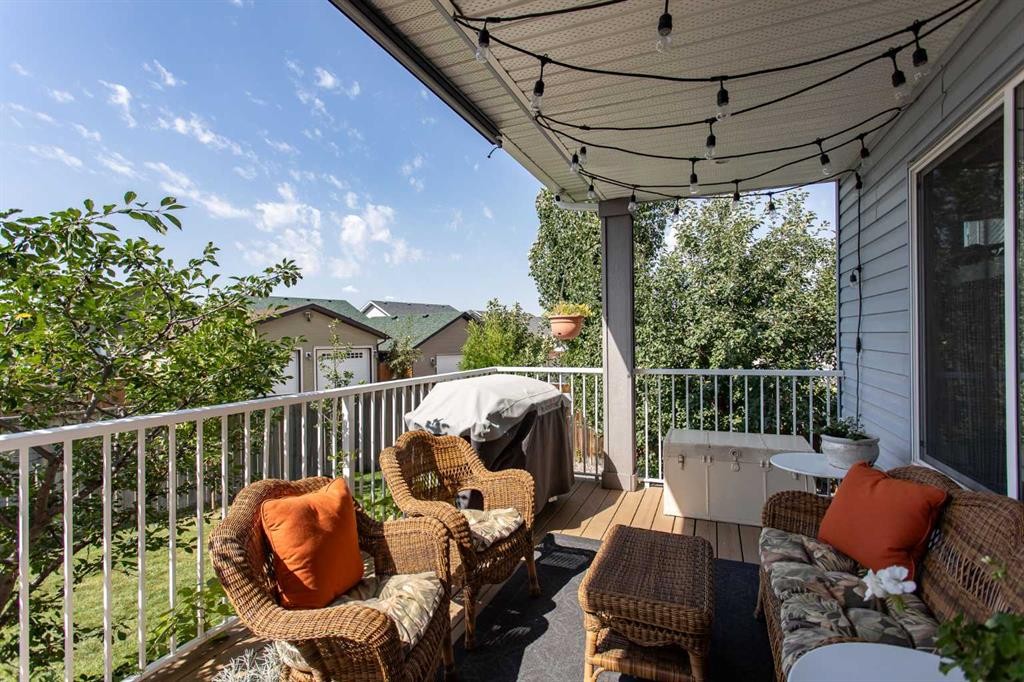 32 Carter Close, Red Deer, AB - Outdoor With Deck Patio Veranda With Exterior