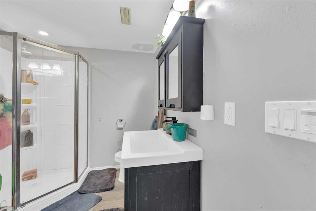95 Jennings Crescent, Red Deer, AB - Indoor Photo Showing Bathroom