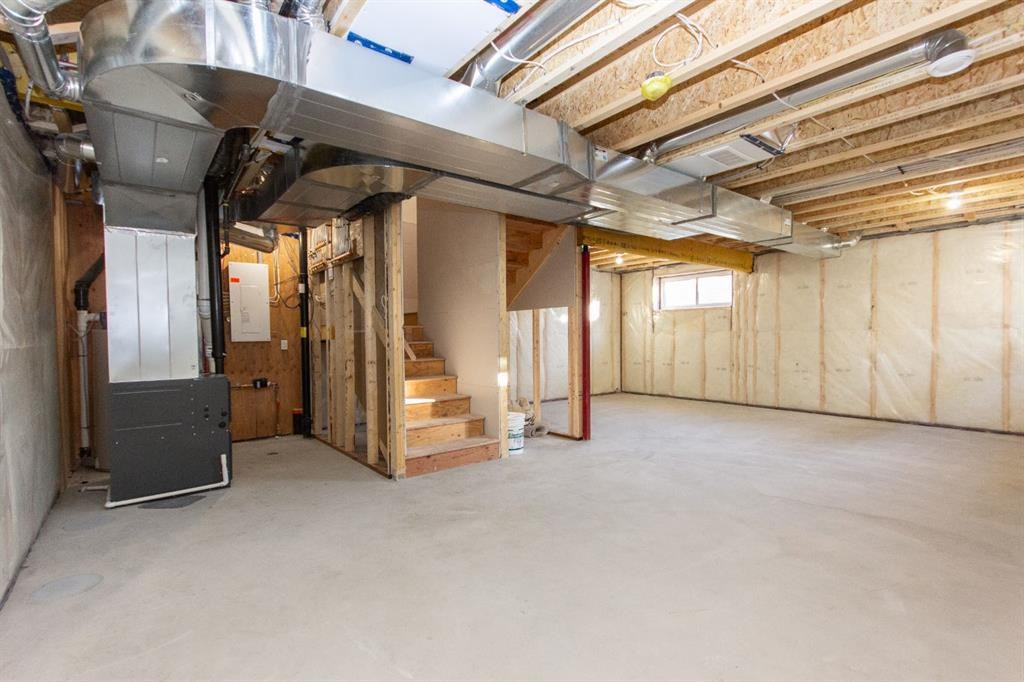 17 Trinity Street, Lacombe, AB - Indoor Photo Showing Basement
