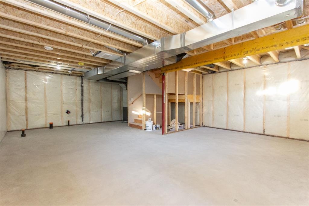 17 Trinity Street, Lacombe, AB - Indoor Photo Showing Basement