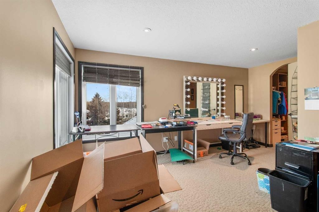 2120 18 Avenue, Delburne, AB - Indoor Photo Showing Office