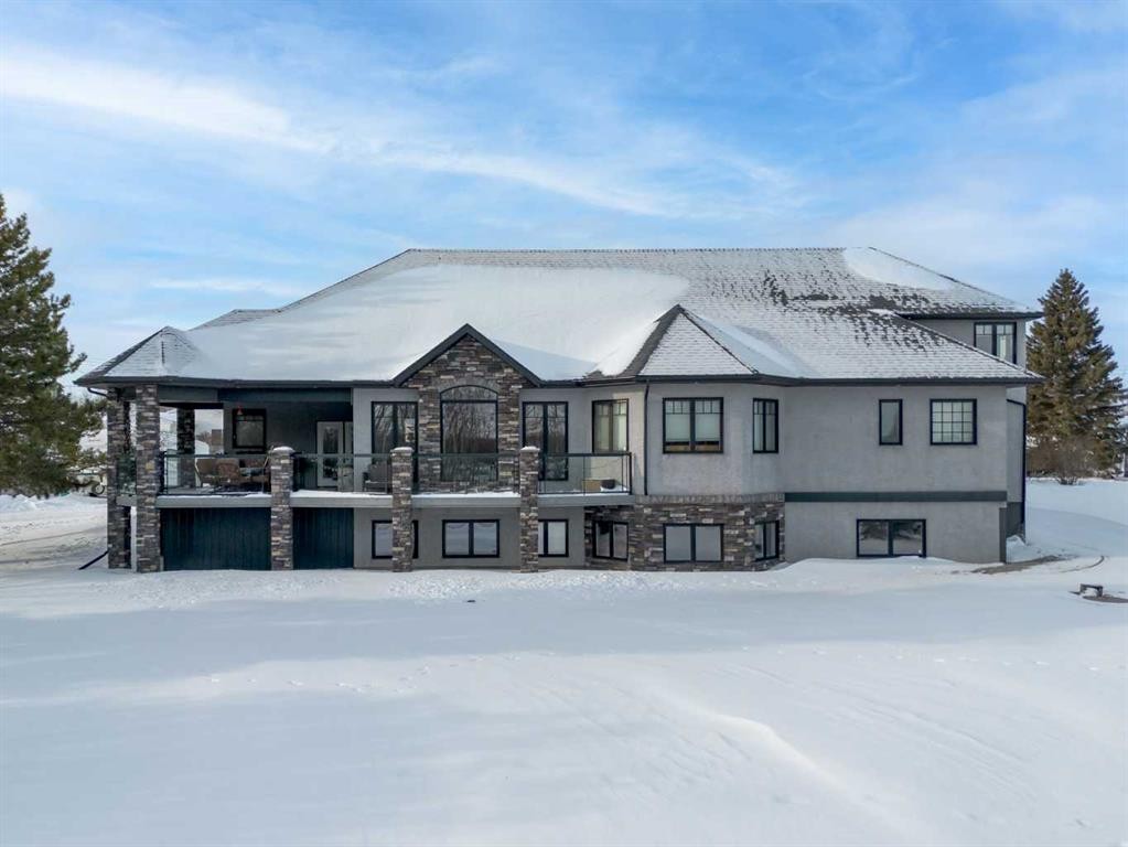 2120 18 Avenue, Delburne, AB - Outdoor With Deck Patio Veranda With Facade