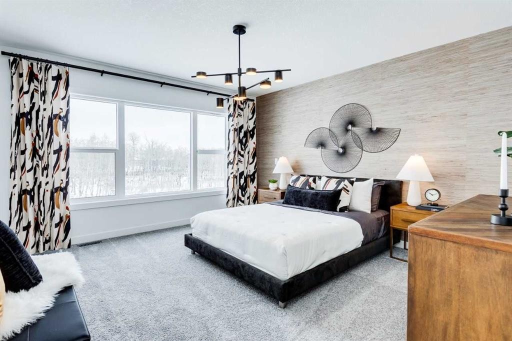 416 Legacy Circle Se, Calgary, AB - Indoor Photo Showing Bedroom
