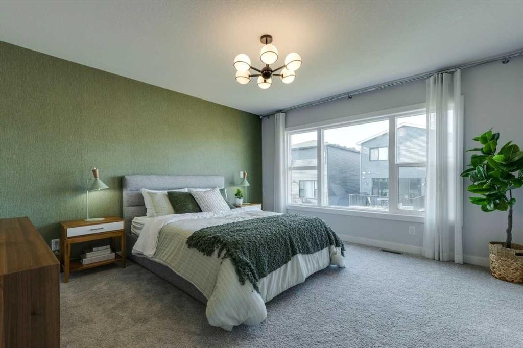 181 Mitchell Road Nw, Calgary, AB - Indoor Photo Showing Bedroom