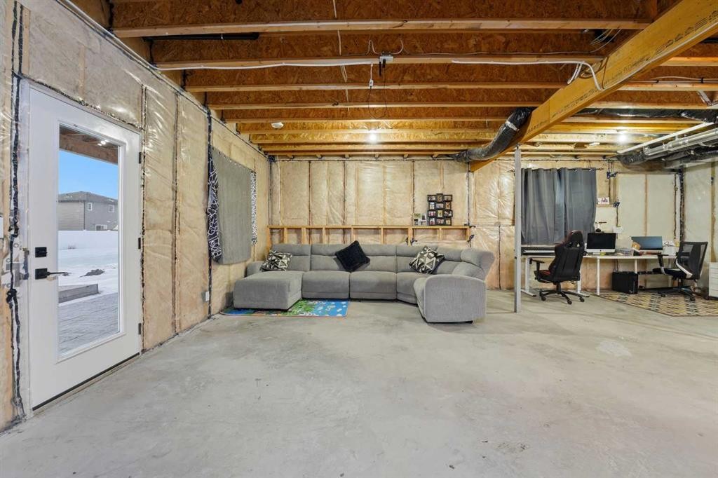 30 Thayer Close, Red Deer, AB - Indoor Photo Showing Basement