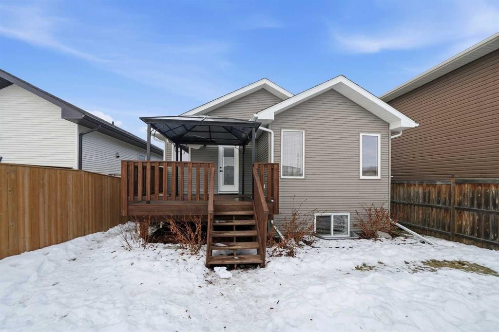 69 Bowman Circle, Sylvan Lake, AB - Outdoor With Deck Patio Veranda
