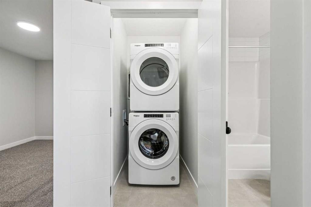 2021 Cornerstone Boulevard Ne, Calgary, AB - Indoor Photo Showing Laundry Room